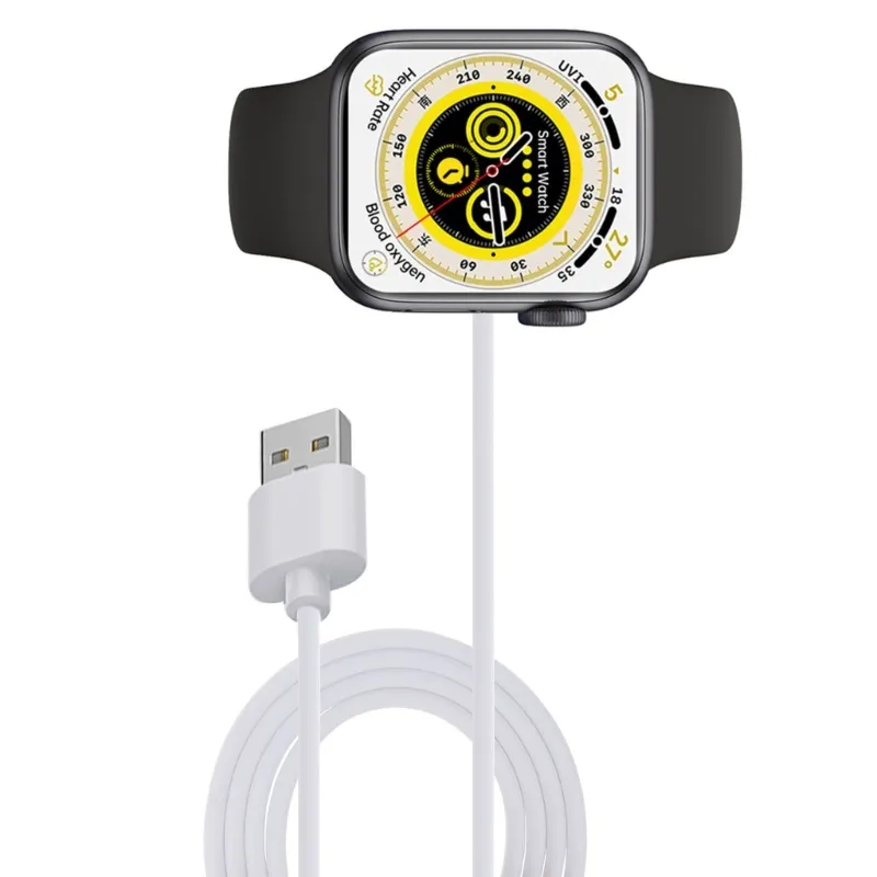 Adaptateur de base de chargeur pour montre intelligente, câble de charge, S8 S9 TS7 TS8 Pro T500 Pro Max S8 Ultra HW9 Ultral Max