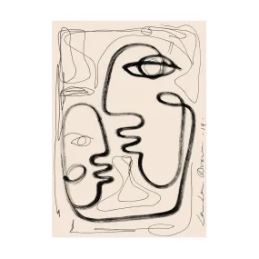 AfficheLouLou Avenue Tribu 03 50 x 70 cm
