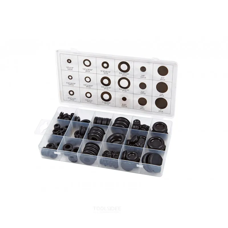 Assortiment de 125 œillets ouverts et fermés HBM