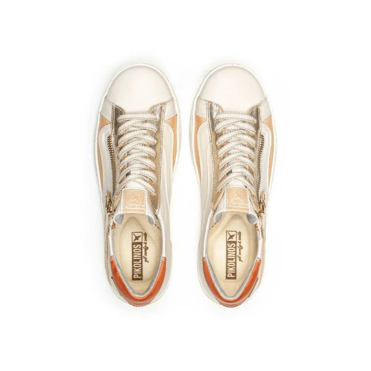 Baskets mode Pikolinos lanzarote w7b beige