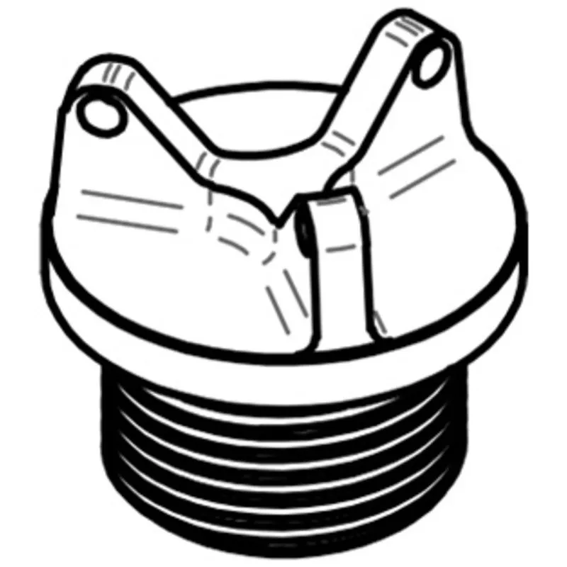 Bouchon de carter d'huile LIGHTECH - M25 x 1,25 - Argent - piecemotoquad