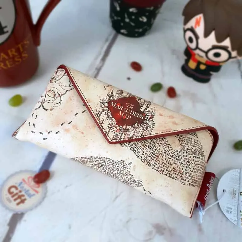 Etui à lunette Harry Potter- Carte du Maraudeur