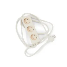 Objet pratique     Multiprise POWER BAR 2 m Perle           PEDESTAL