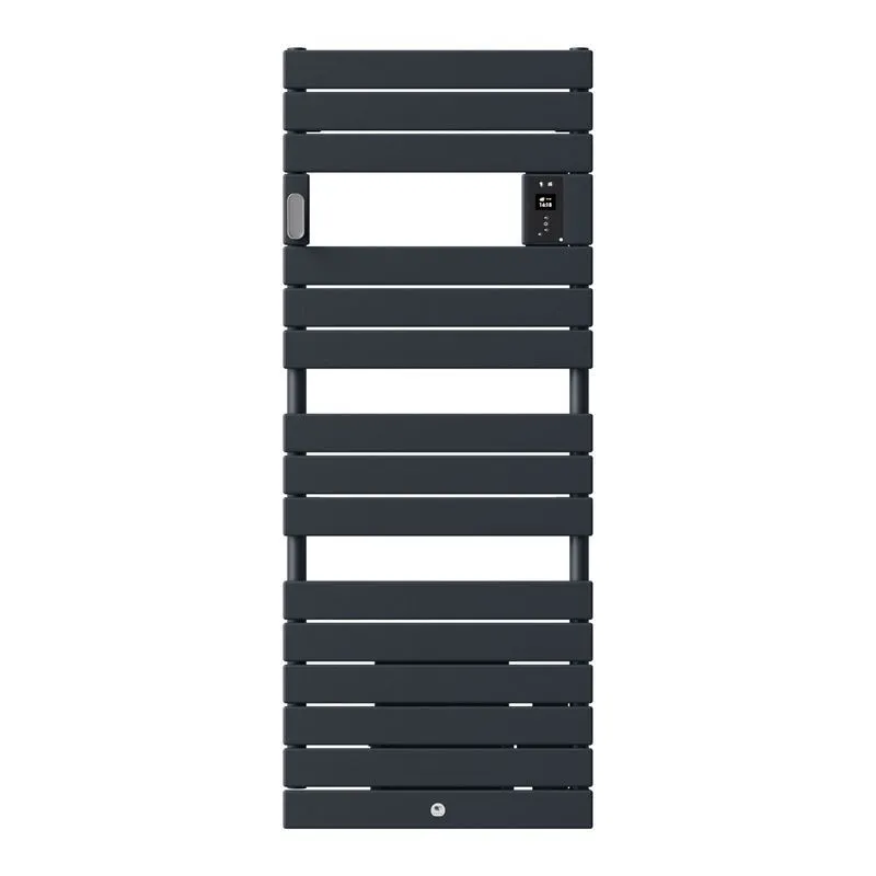 Radiateur sèche-serviettes Riviera 2 1000W gris ardoise (497541)