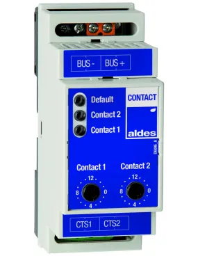 Registre motorisé MDA D315 du système de régulation de débit sous avis technique ALDES 11017159