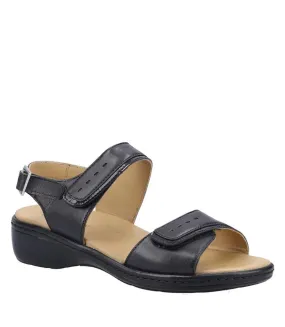 Sandales linda femme noir Fleet & Foster