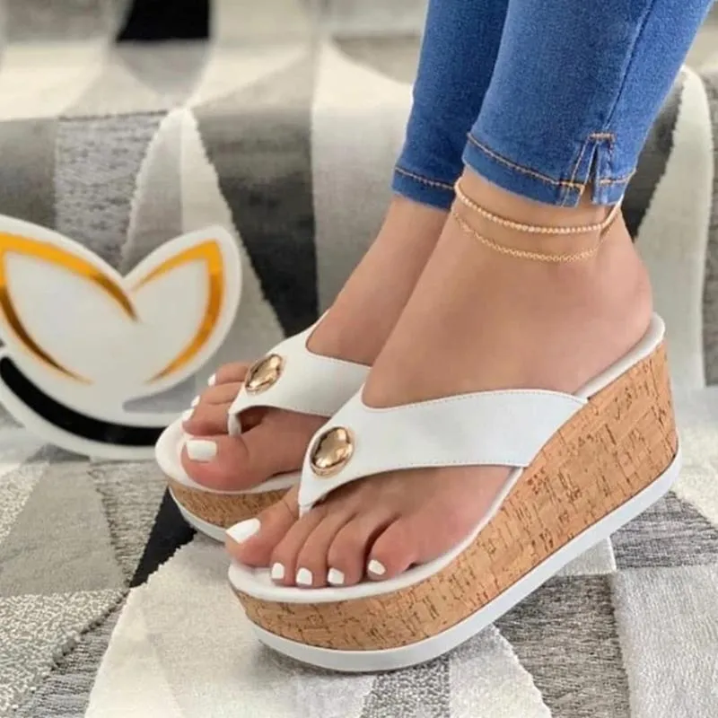 Sandales à Semelles Compensées pour Femme - Tikal
