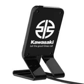 Support de téléphone portable avec chargeur à induction Kawasaki | Moto Shop 35