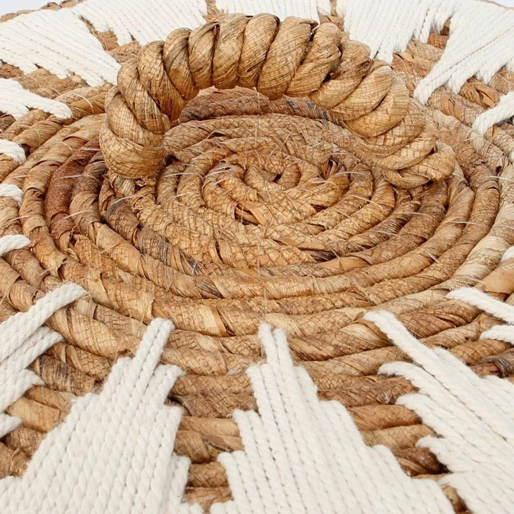 The banana stitched laundry baskets - l